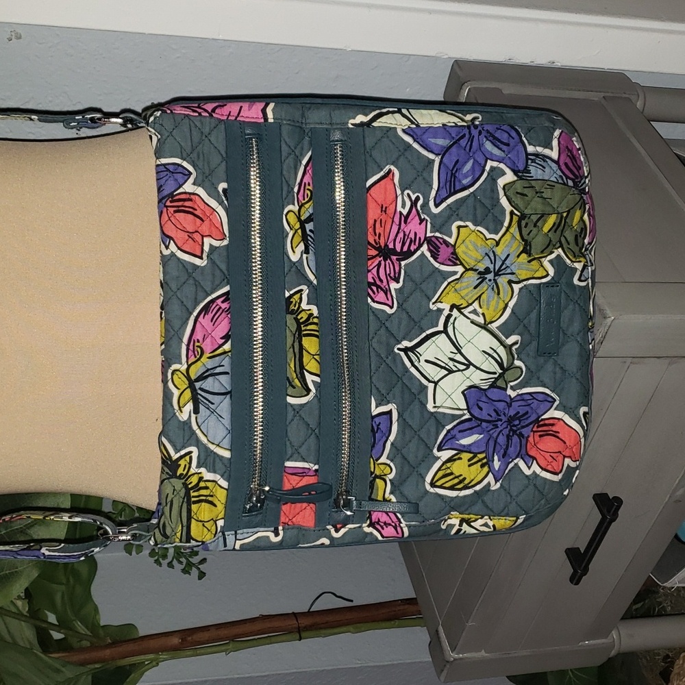 Vera Bradley Quilted Floral Cross Body Bag